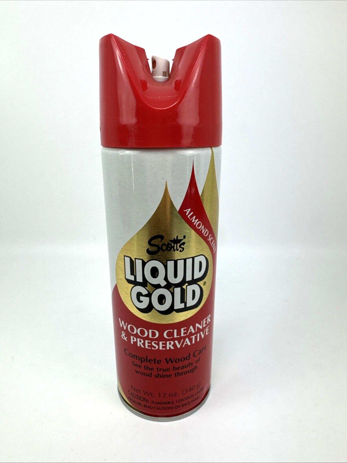Scott’s Liquid Gold Wood Cleaner and Preservative Almond Scent 12 Oz