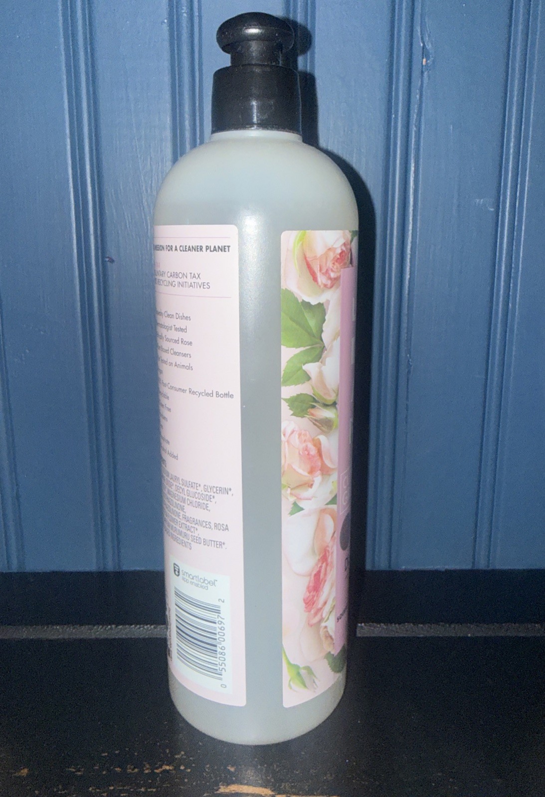 Love Home & Planet ROSE PETAL & MURUMURU Dish Liquid 16 Oz Vegan Discontinued