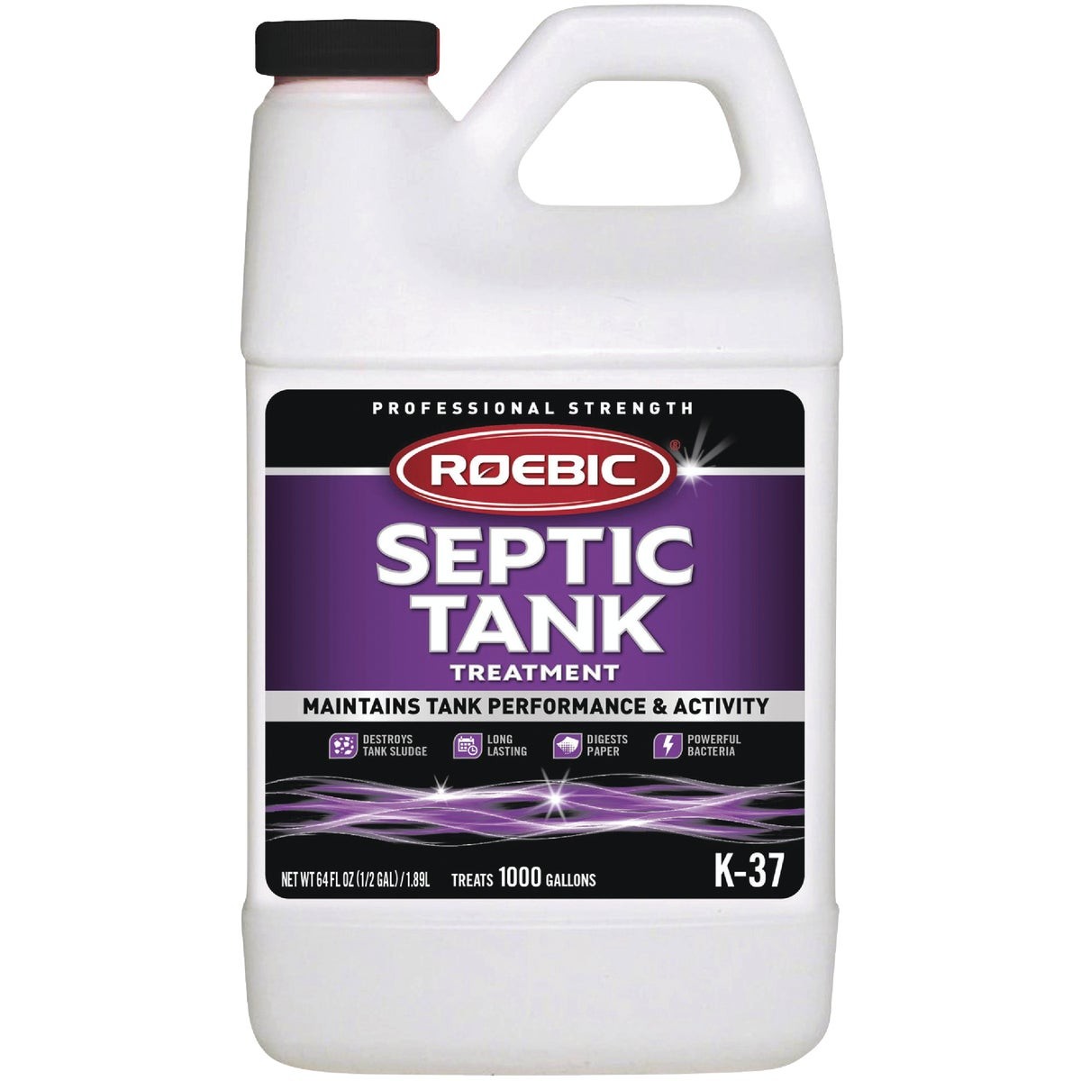 Roebic K-37 64 Oz. Septic Tank Treatment K37H-6 Roebic K37H-6 033051802378