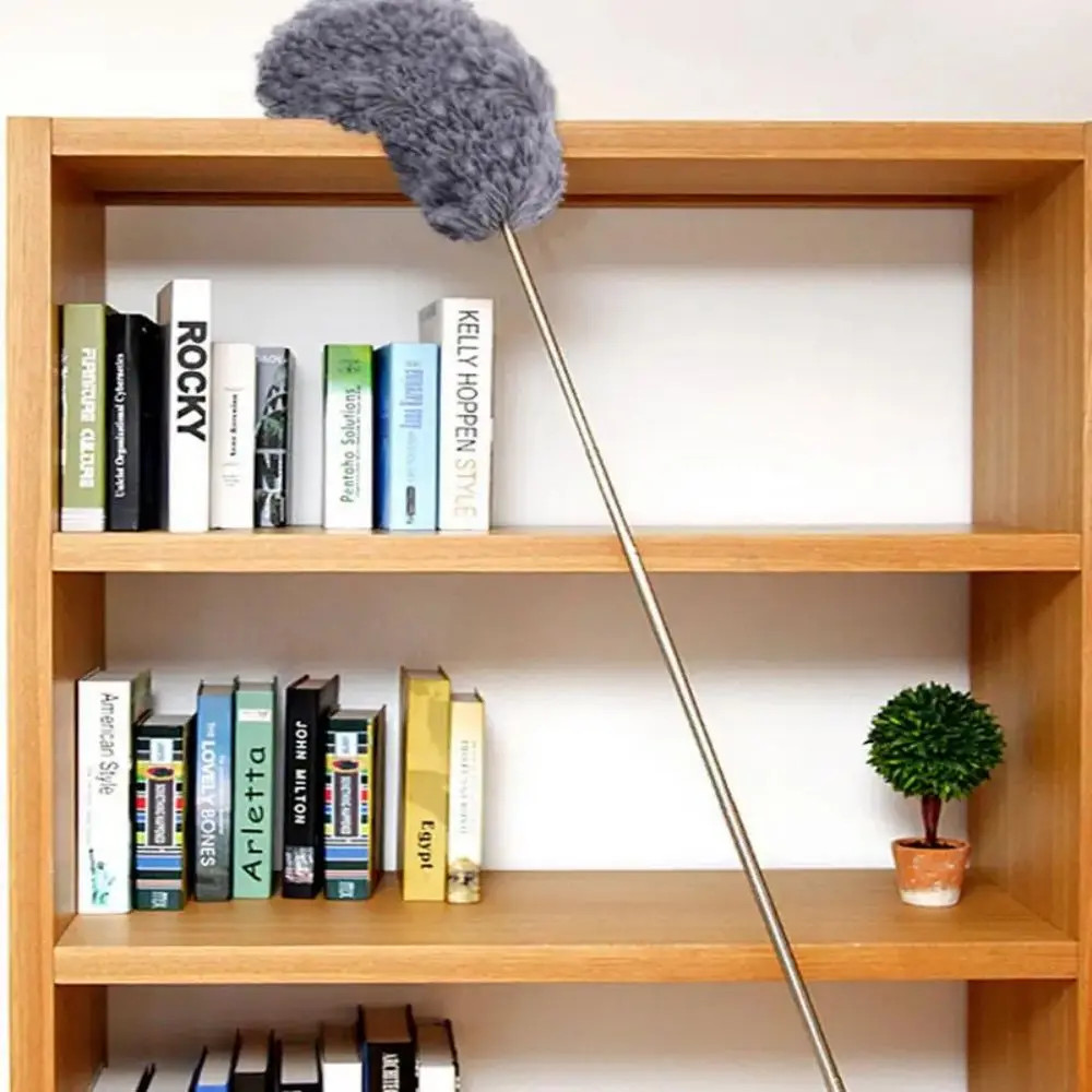 Lightweight Flexible Dust Brush for Home Cleaning, Non-Woven Fiber Duster