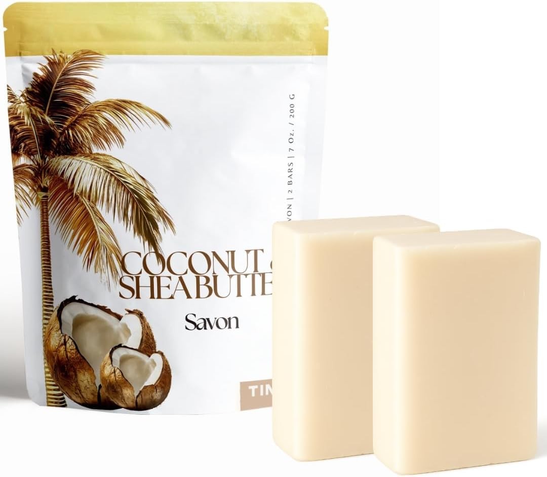 Unscented Bar Soap | Only 7 Ingredients | For Sensitive Skin, Face & Body