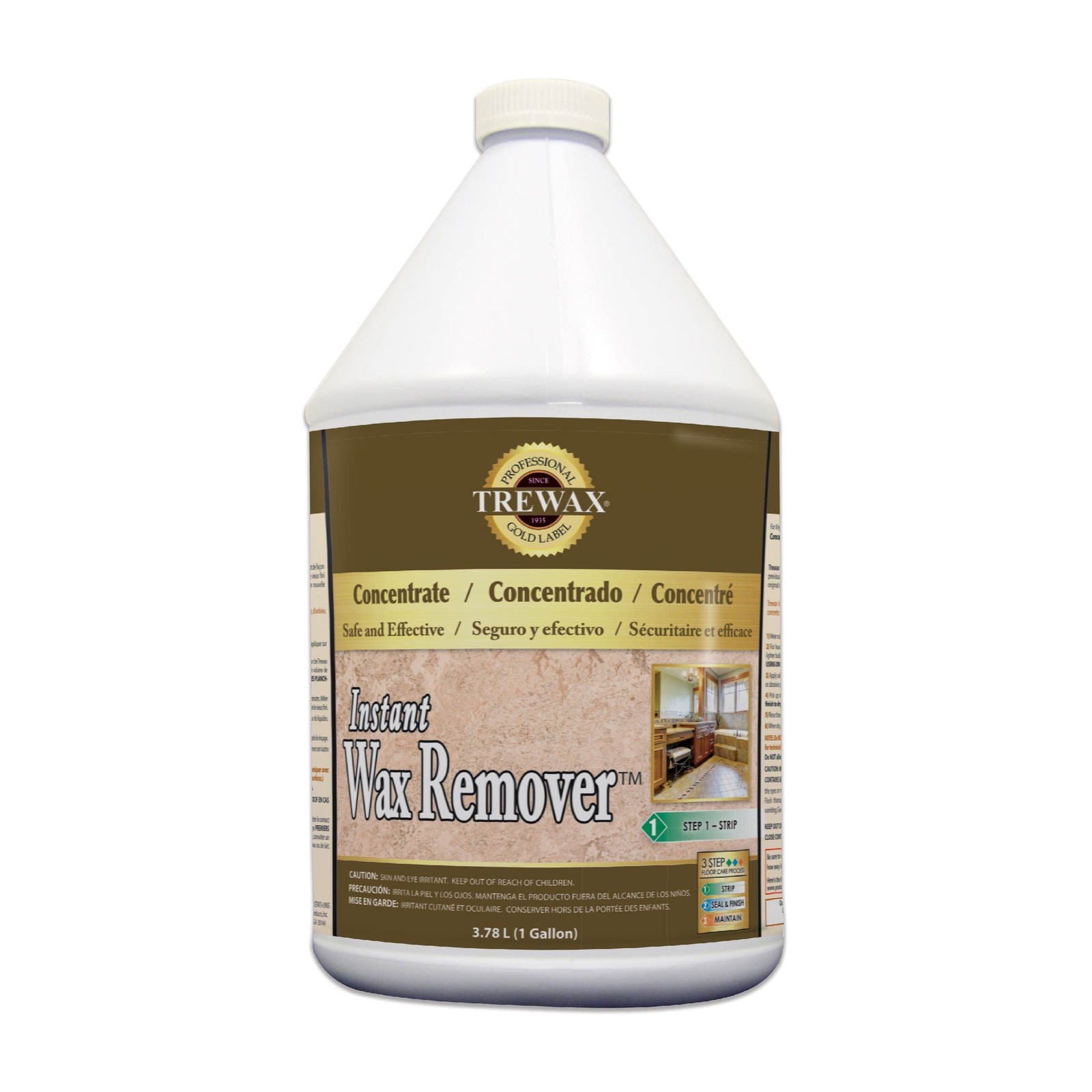 Professional Gold Label Heavy Duty Floor Stripper, 1-Gallon