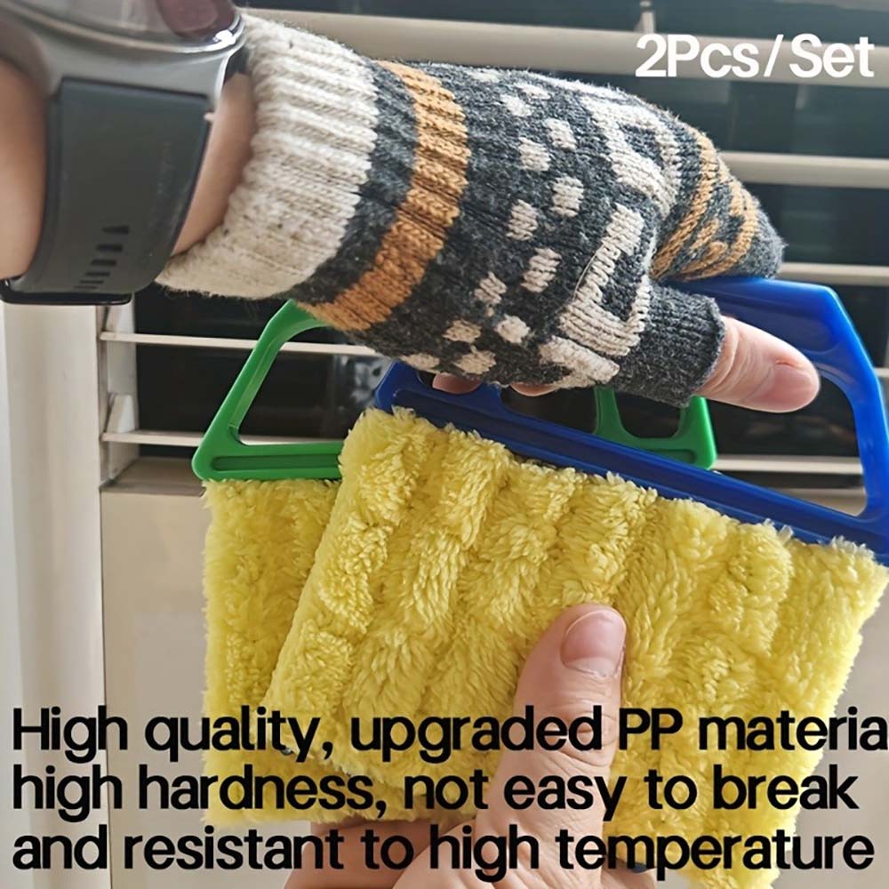 Easy-Grip Blind Cleansing Brush, slim fits various blinds & gap dust clearance