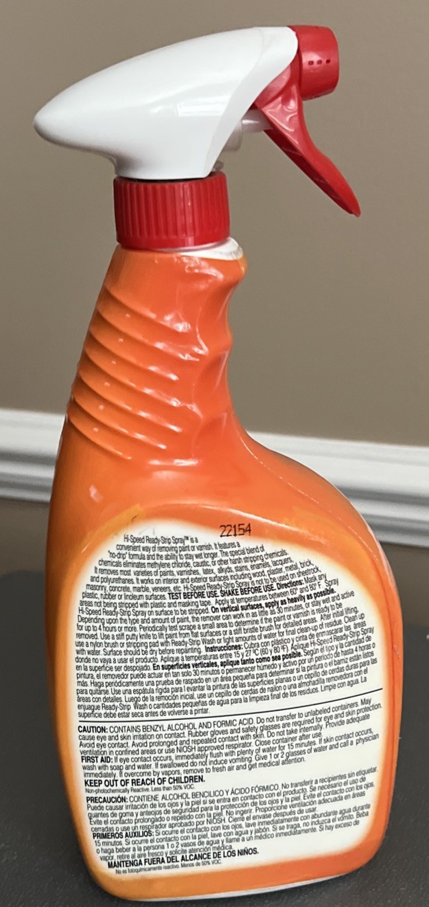 Sunnyside Hi-Speed Citrus Paint & Varnish Remover – Eco-Friendly Spray 32oz