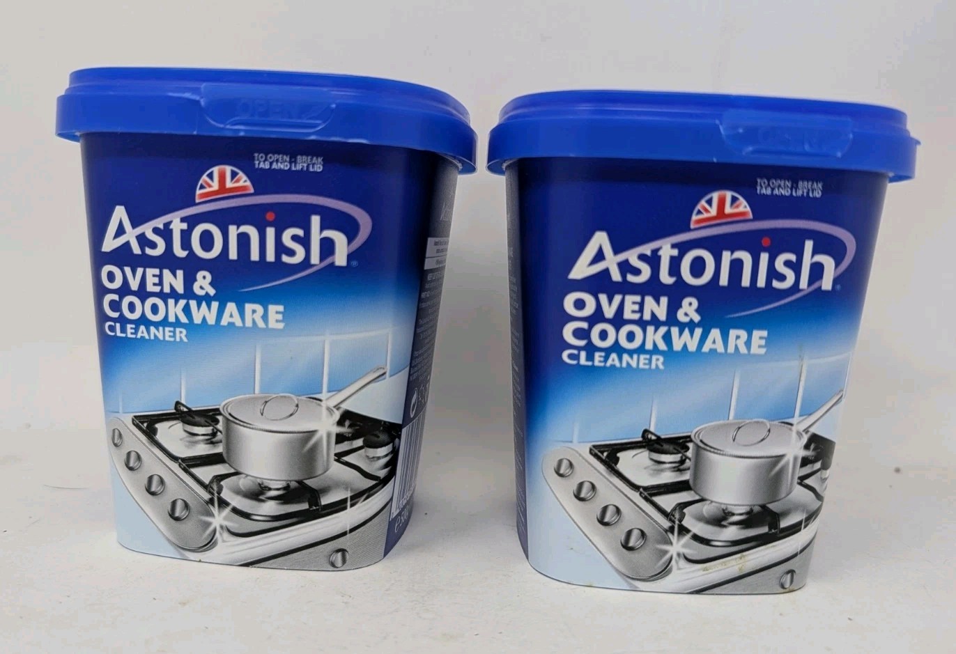 Astonish Oven & Cookware Cleaner Paste 17oz (500g) New Sealed Non Acid Lot of 2