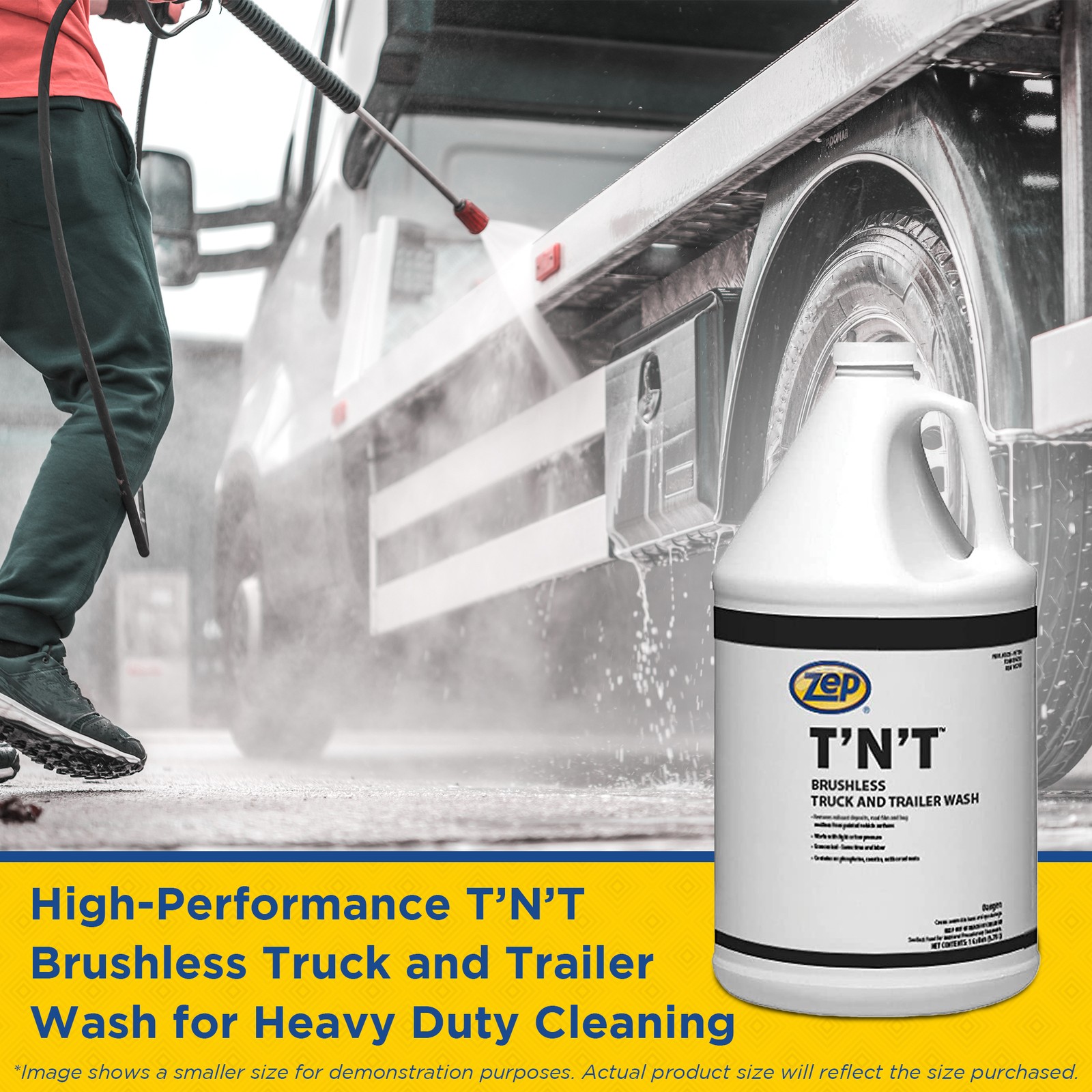 Zep TNT Truck and Trailer Wash – 55 Gallon (1 Drum) 37685
