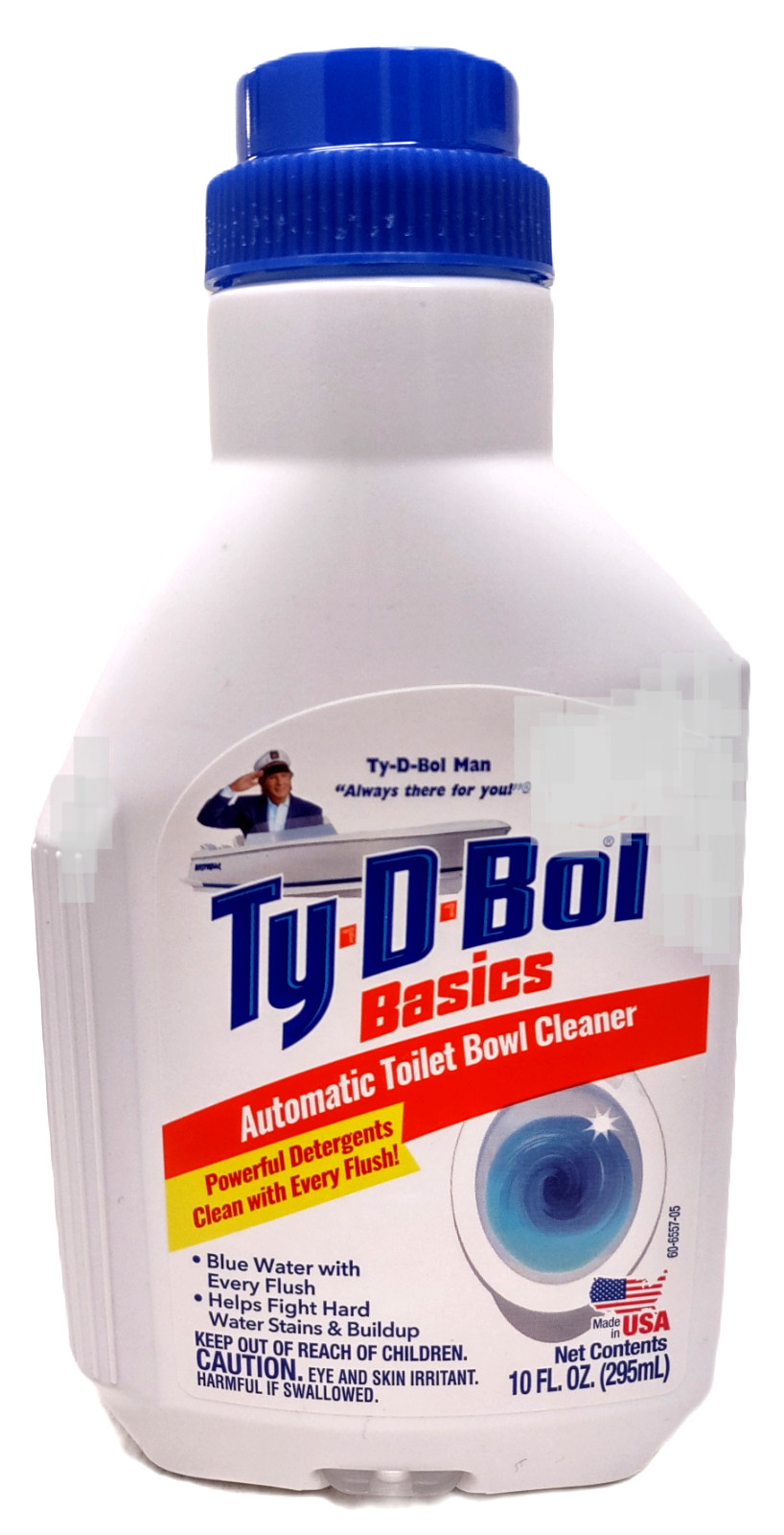 Ty-D-Bol Automatic Toilet Bowl Cleaner Cleans and Deodorizes Toilets 10 oz