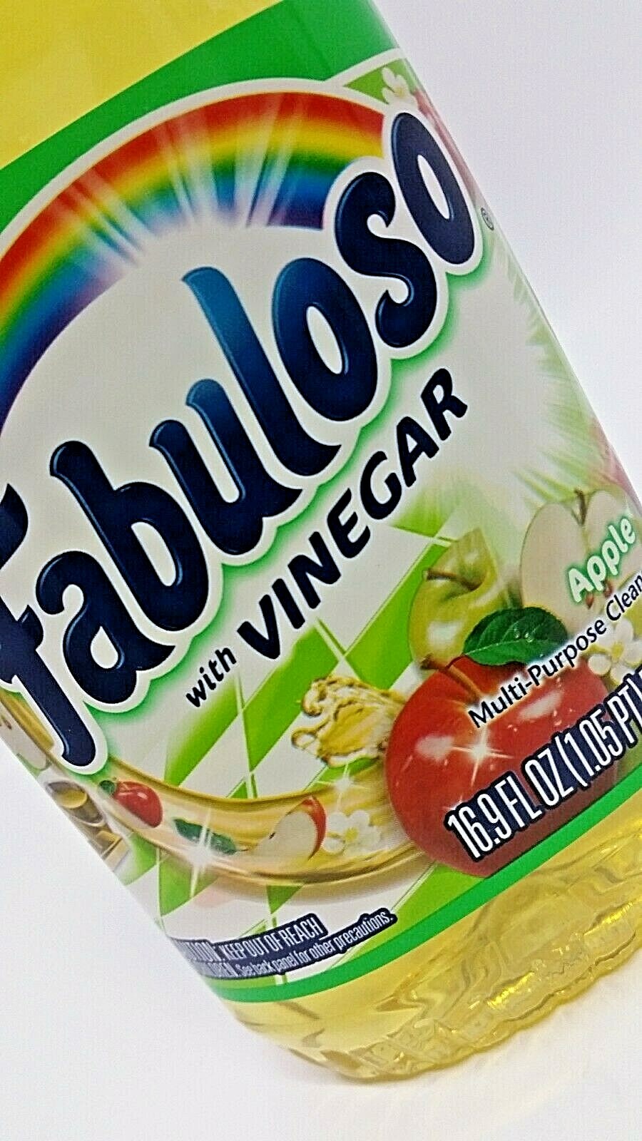 (LOT 6 Bottles)Fabuloso VINEGAR APPLE All Purpose Cleaner 16.9 ozEa Bottle NEW