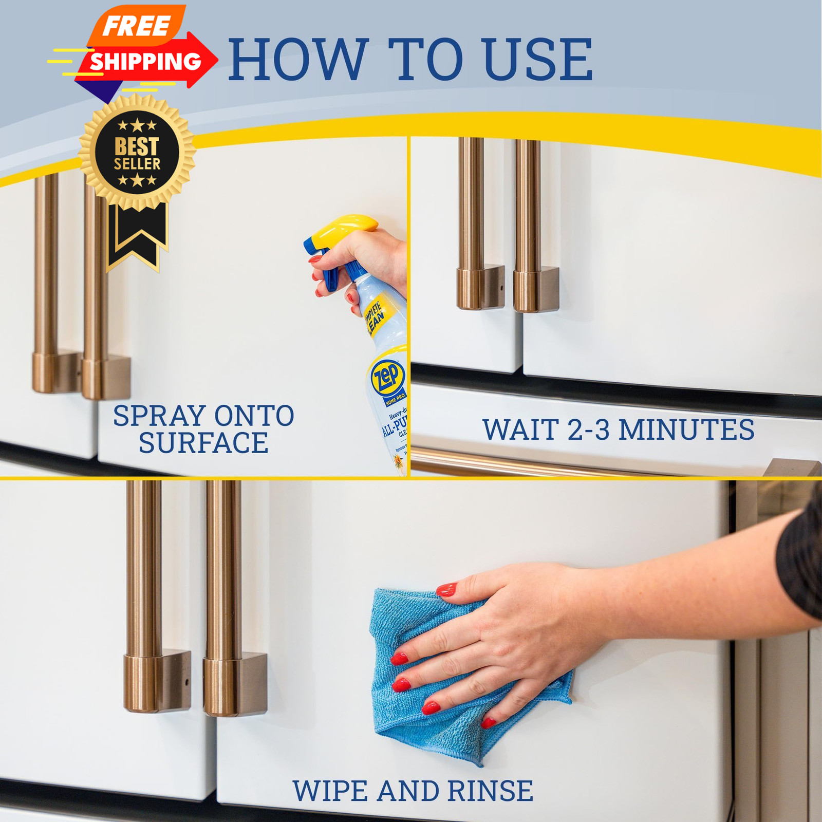 Zep Home Pro Heavy-duty All-Purpose Cleaner – 32 oz 32 Fl Oz (Pack of 1)