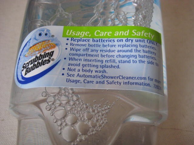 Scrubbing Bubbles Automatic Shower Cleaner Refill Original Fresh Scent 34 Fl oz
