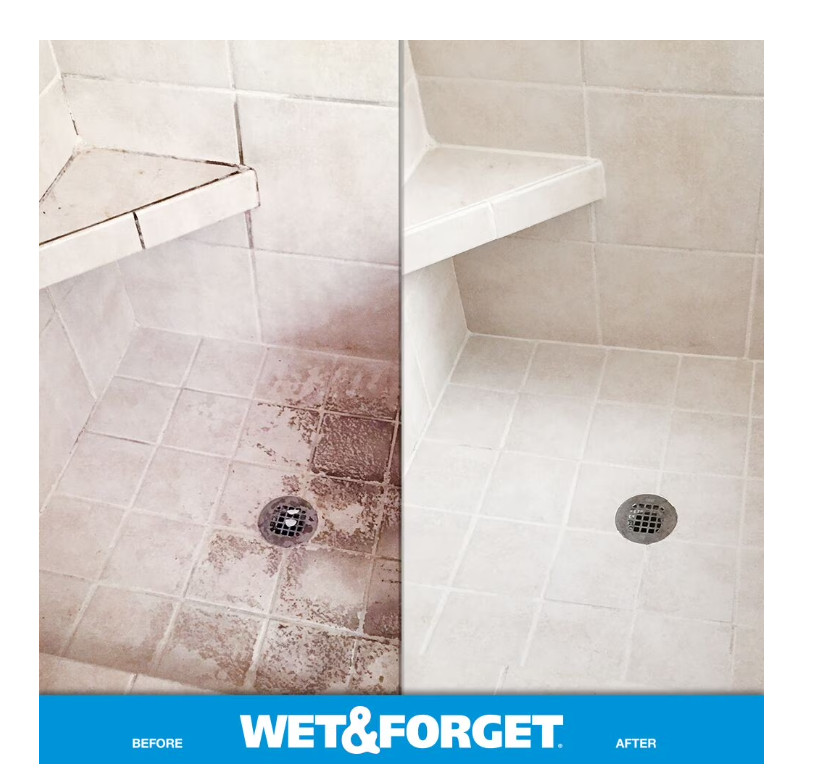 Wet & Forget Shower Cleaner Requires No Scrubbing, Vanilla, 64 Ounce (Pack of 1)