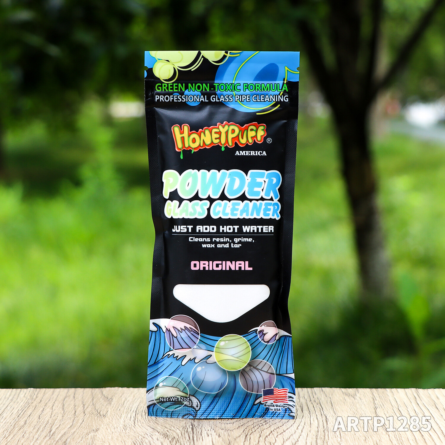 12-Pack Fruit-Flavored Hookah Cleaner – White Powder for Glass Pipes & Surfaces