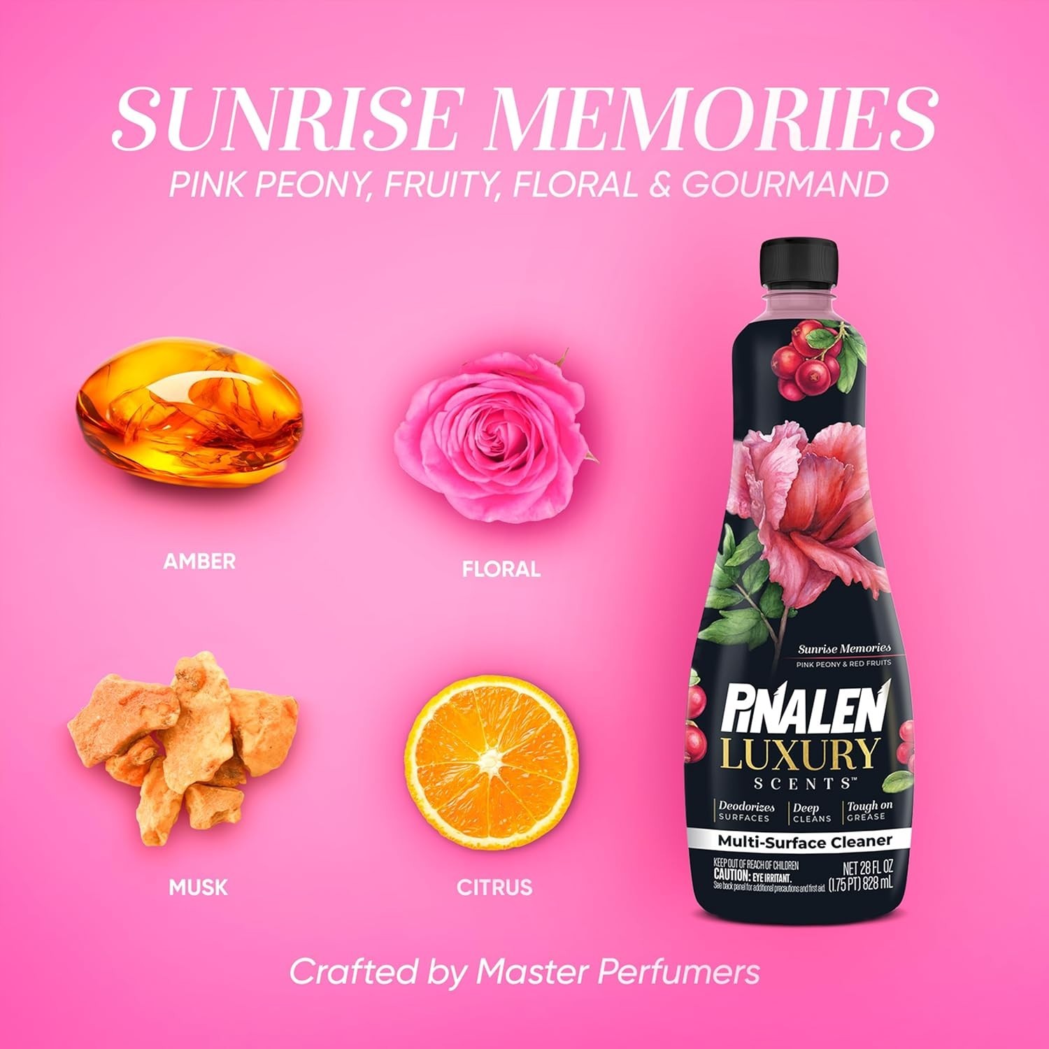 Luxury Scent Liquid Multipurpose Cleaner – Sunrise Memories – 28 fl oz – All Pur