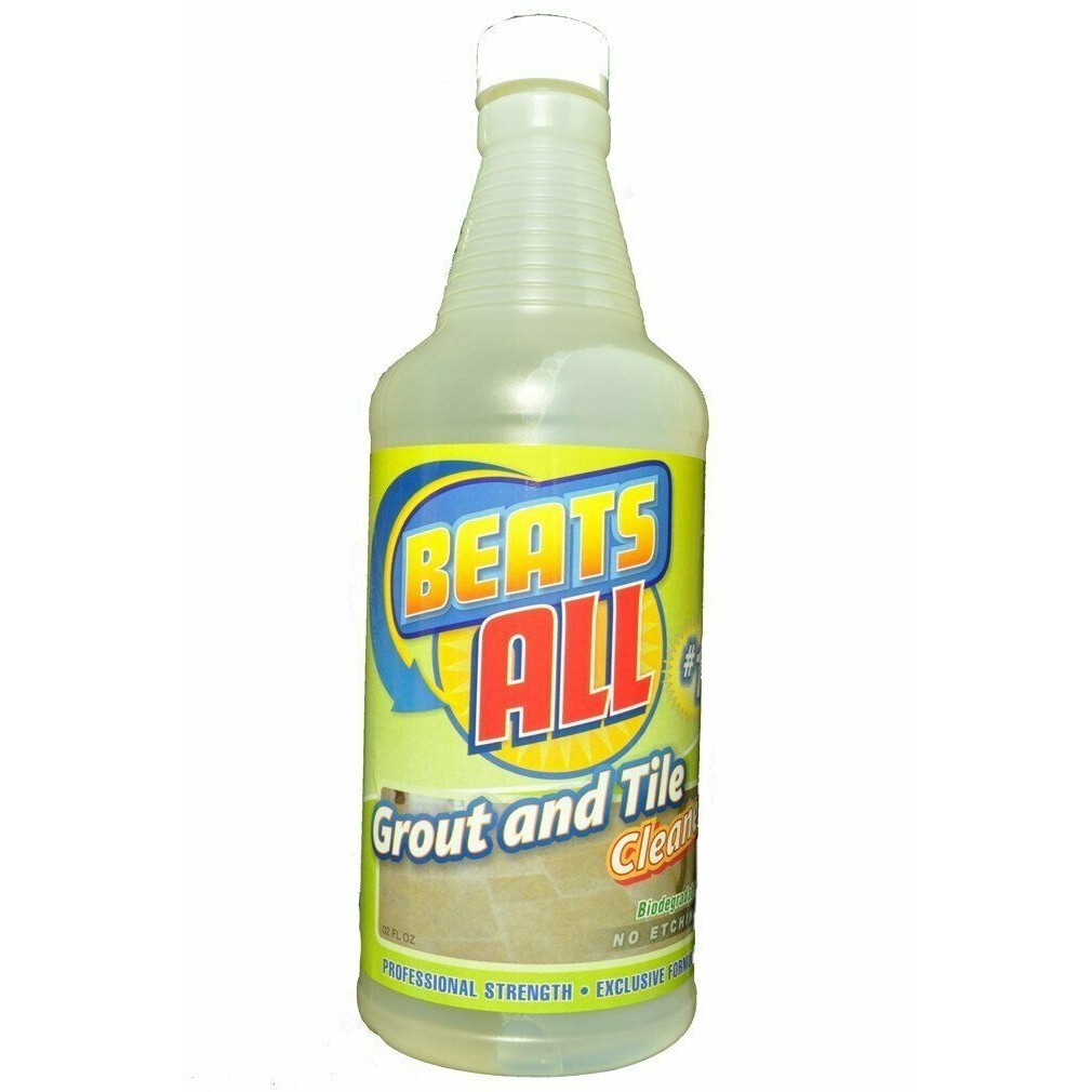 BEATSALL Biodegradable All Grout & Tile Cleaner 32 Oz (Single/ 2 Pack / 12 Pack)