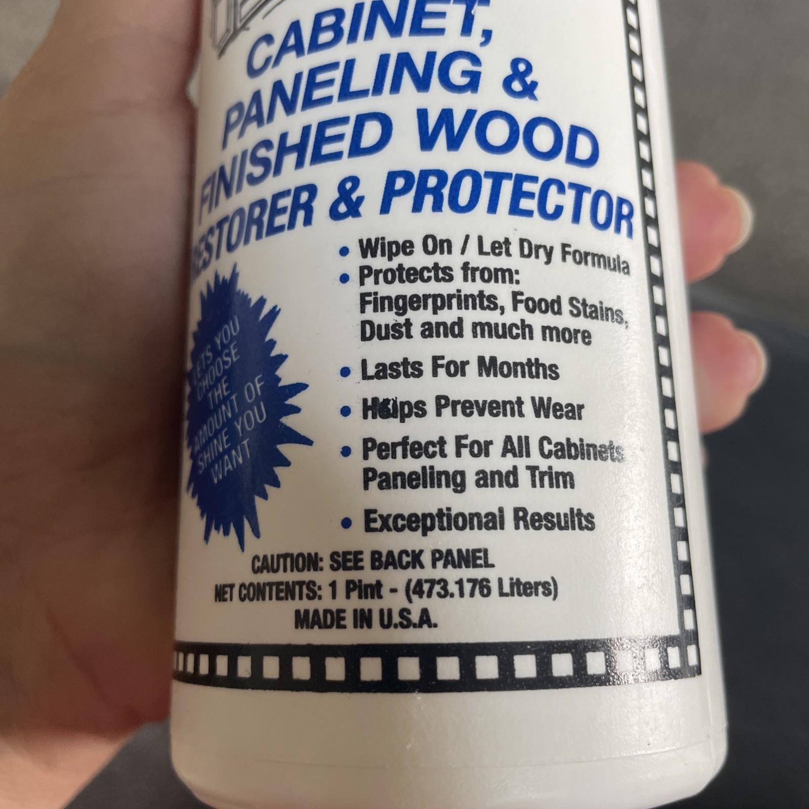 Pro Shot Re-Newing Cabinets, Paneling, & Finished Wood Restorer Rare Sealed