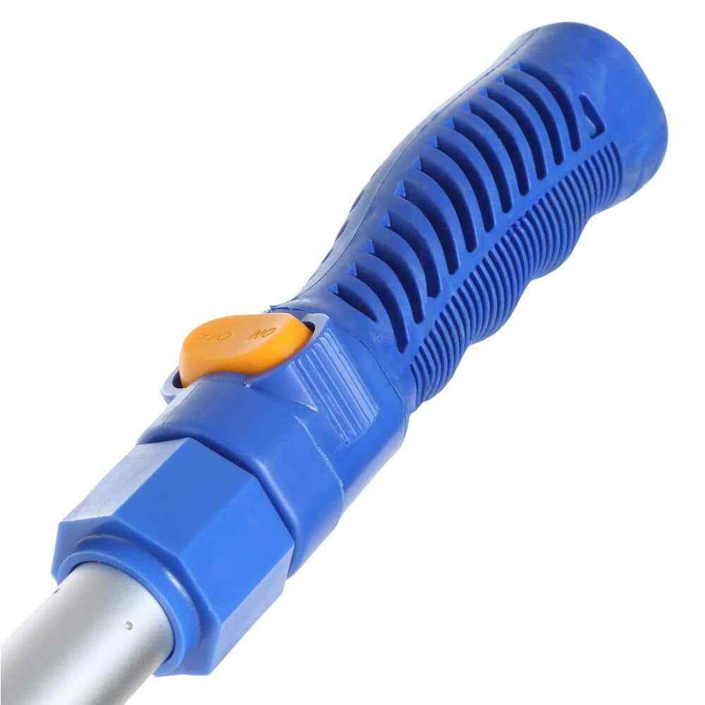 Car Wash Brush Telescoping Long Handle Auto Flow Thru Scrub RV Boat Van Truck