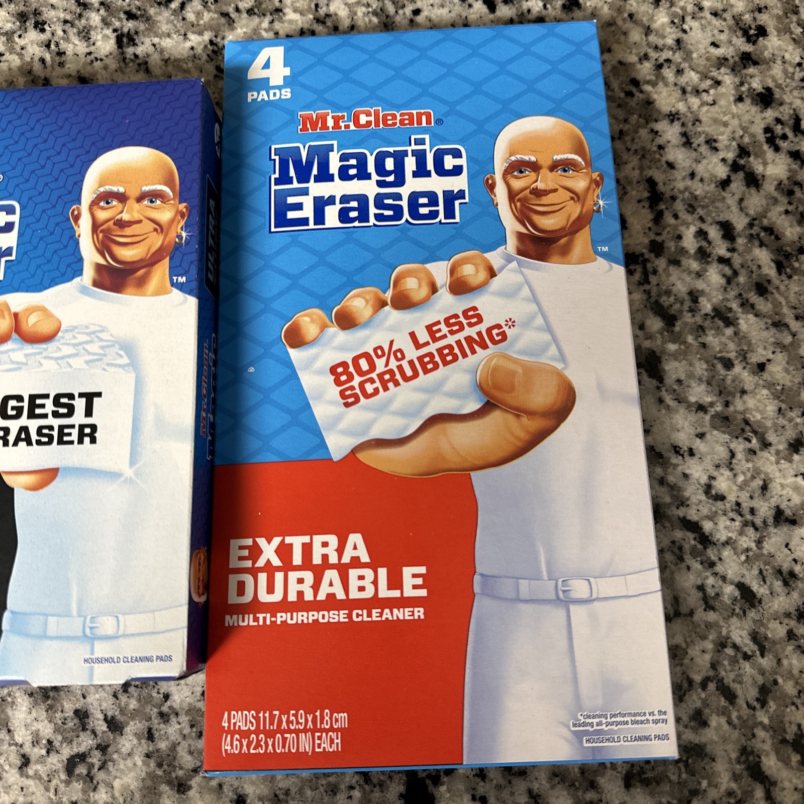 2-Piece Set-Mr. Clean-MAGIC ERASER-Ultra Thick & Extra Durable