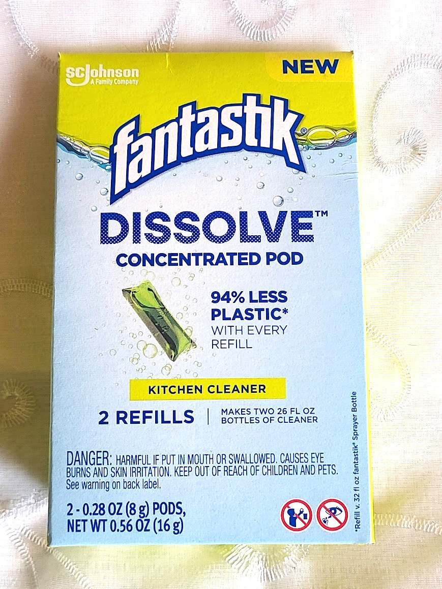 Fantastik Dissolve Concentrated Pod Kitchen Cleaner Refills 2 Packs of 2 Each
