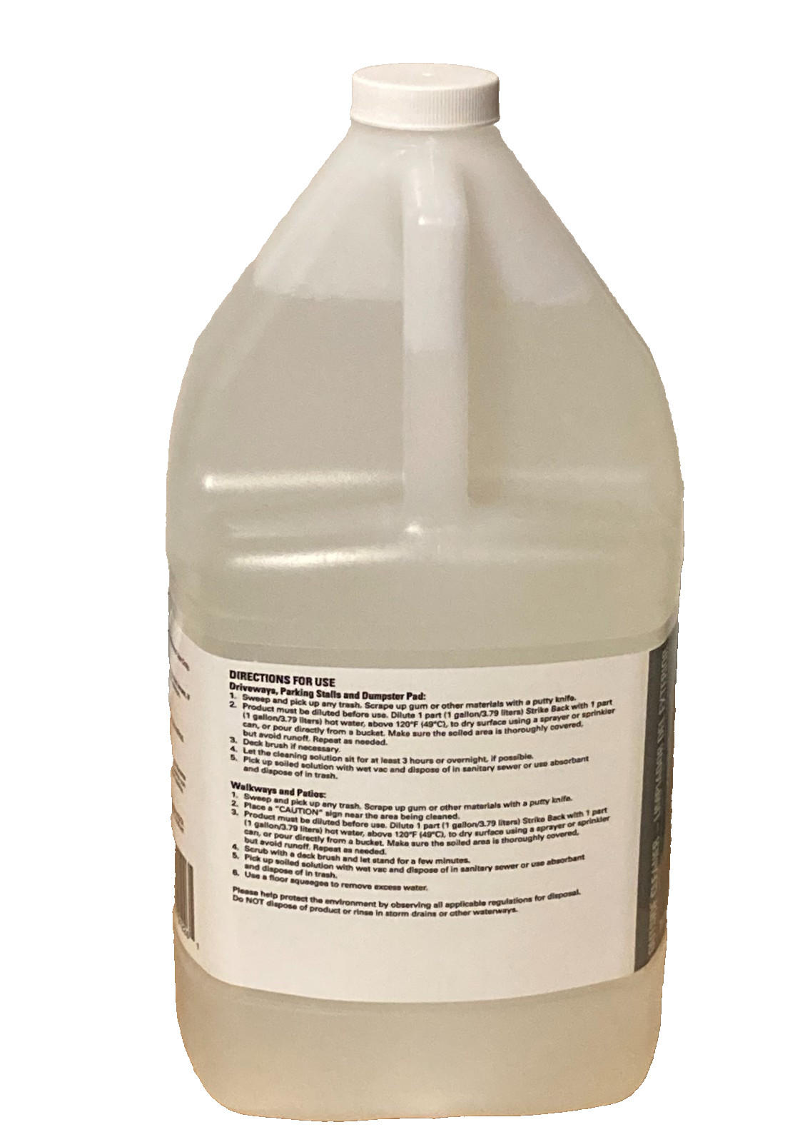 Strike Back Outside Cleaner -4 Pack ( 1 US Gallon Each )