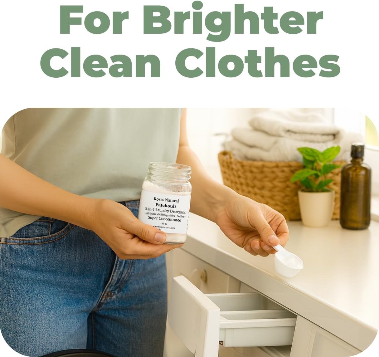 Patchouli 3-in-1 Natural Laundry Powder
