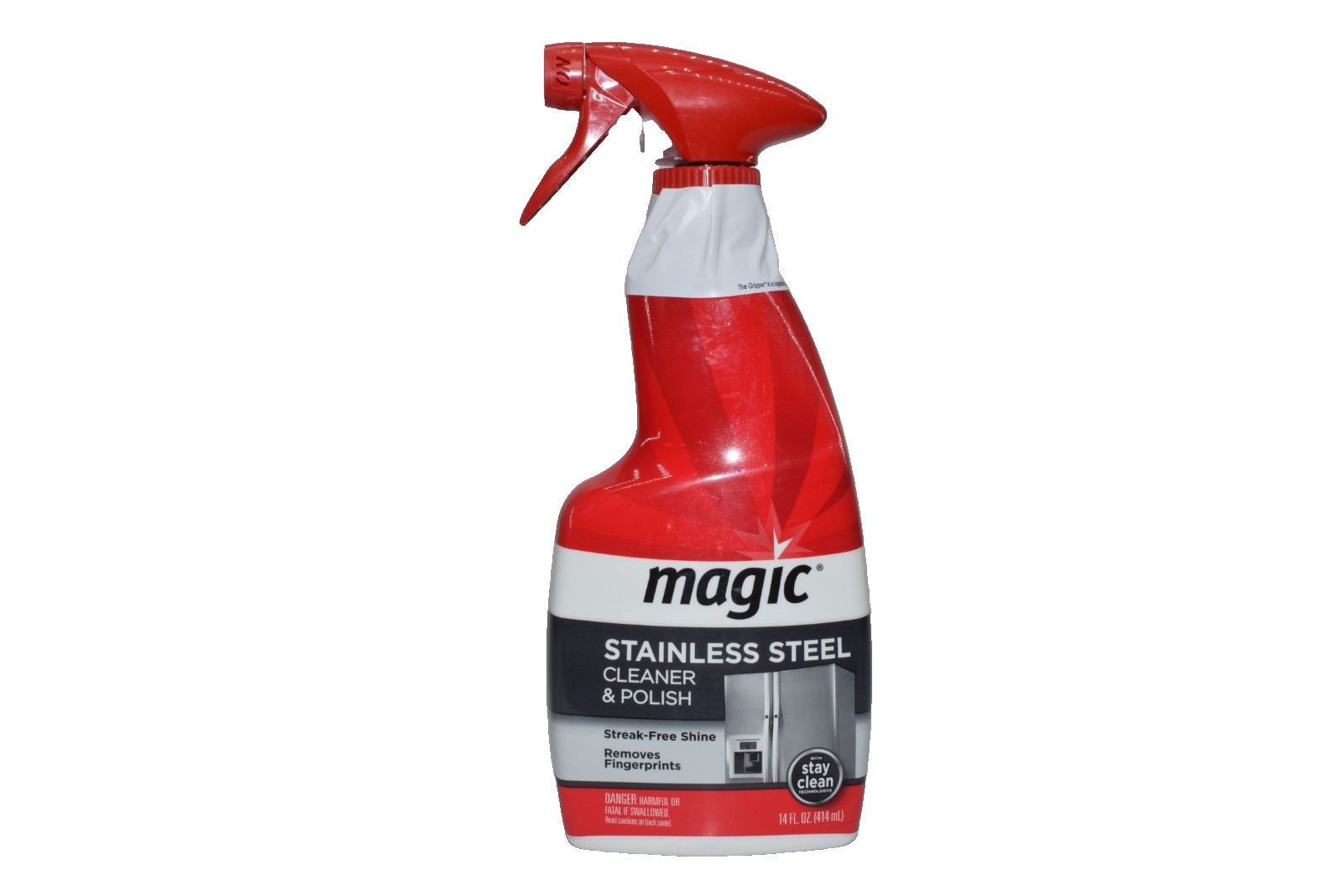 Magic Stainless Steel Cleaner & Polish Trigger Spray Streak-Free Removes Protect