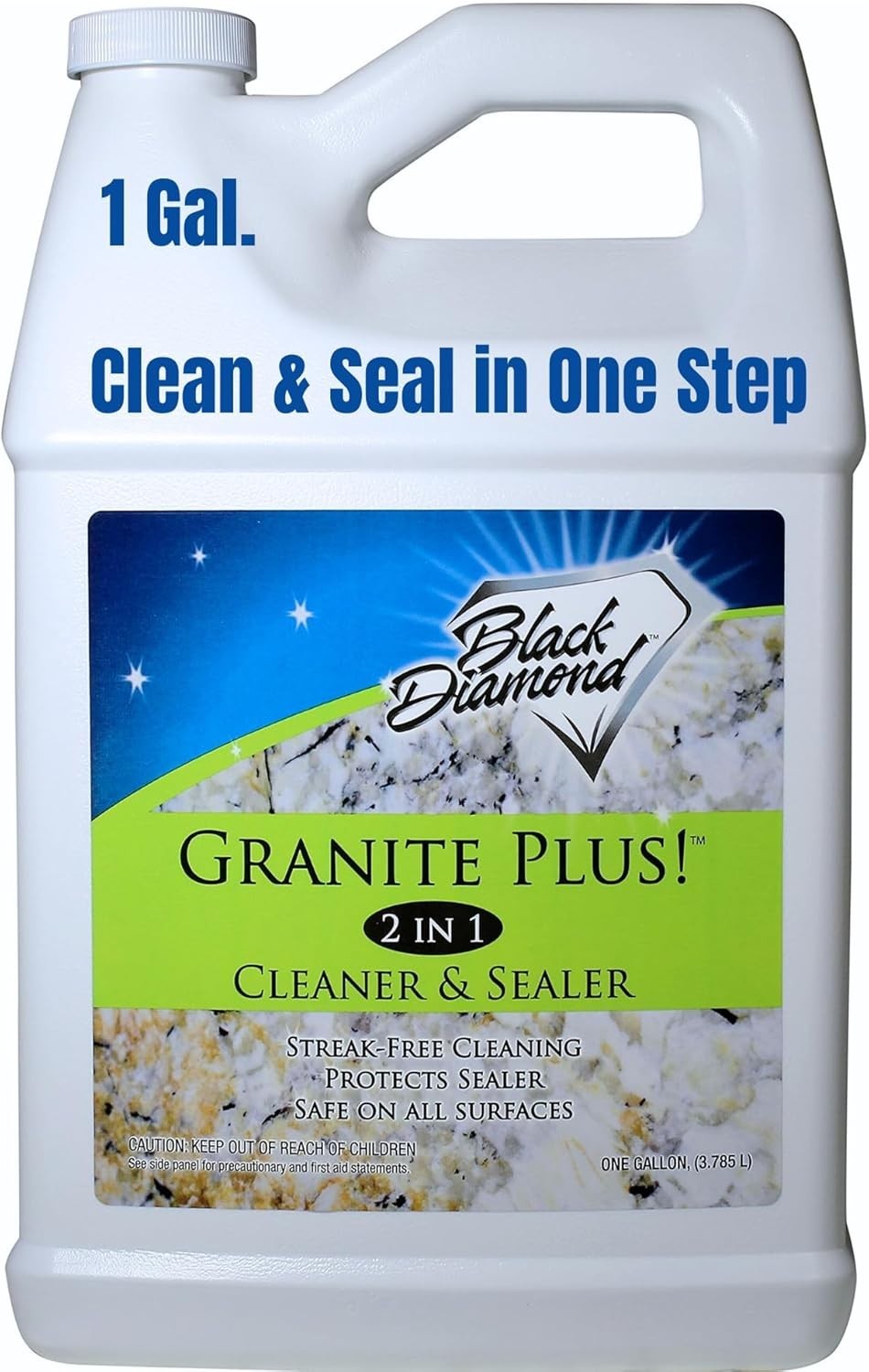 Granite Plus! Liquid Stone Care – 1 Gallon, Tough on Messes, Gentle on Surfaces