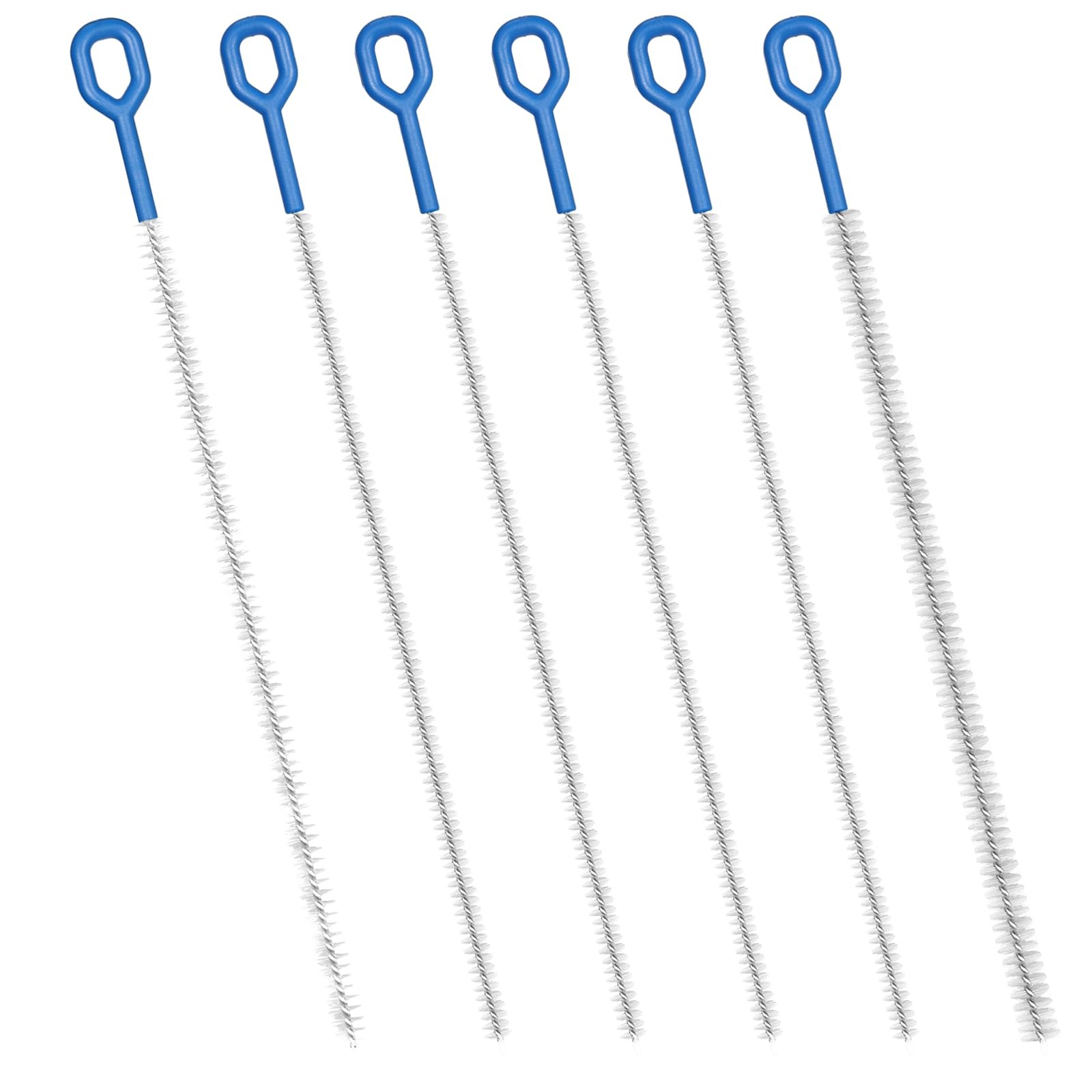 6 Pack Straw Cleaner Brush – 12.6 Inch Extra Long Straw Cleaners Different Si…