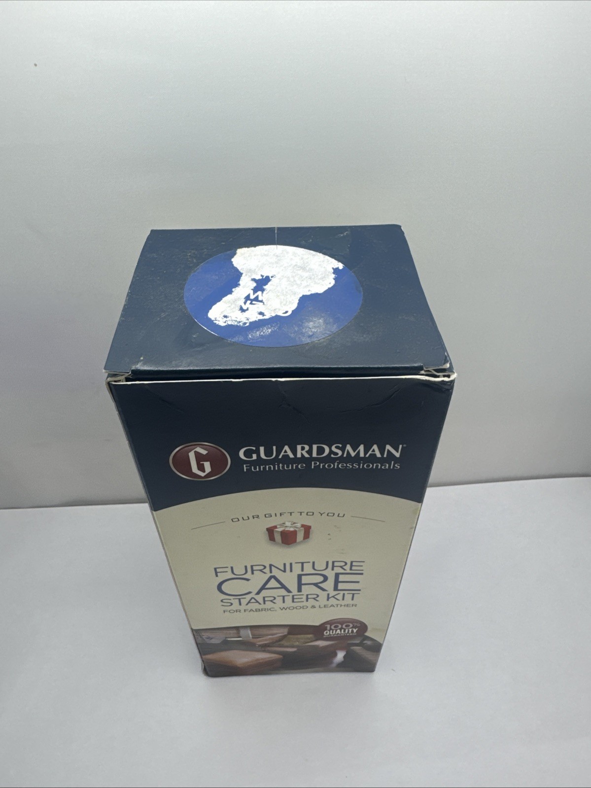 Guardsman Furniture Care Kit For Fabric Leather Wood In Original Box Wipes Cloth
