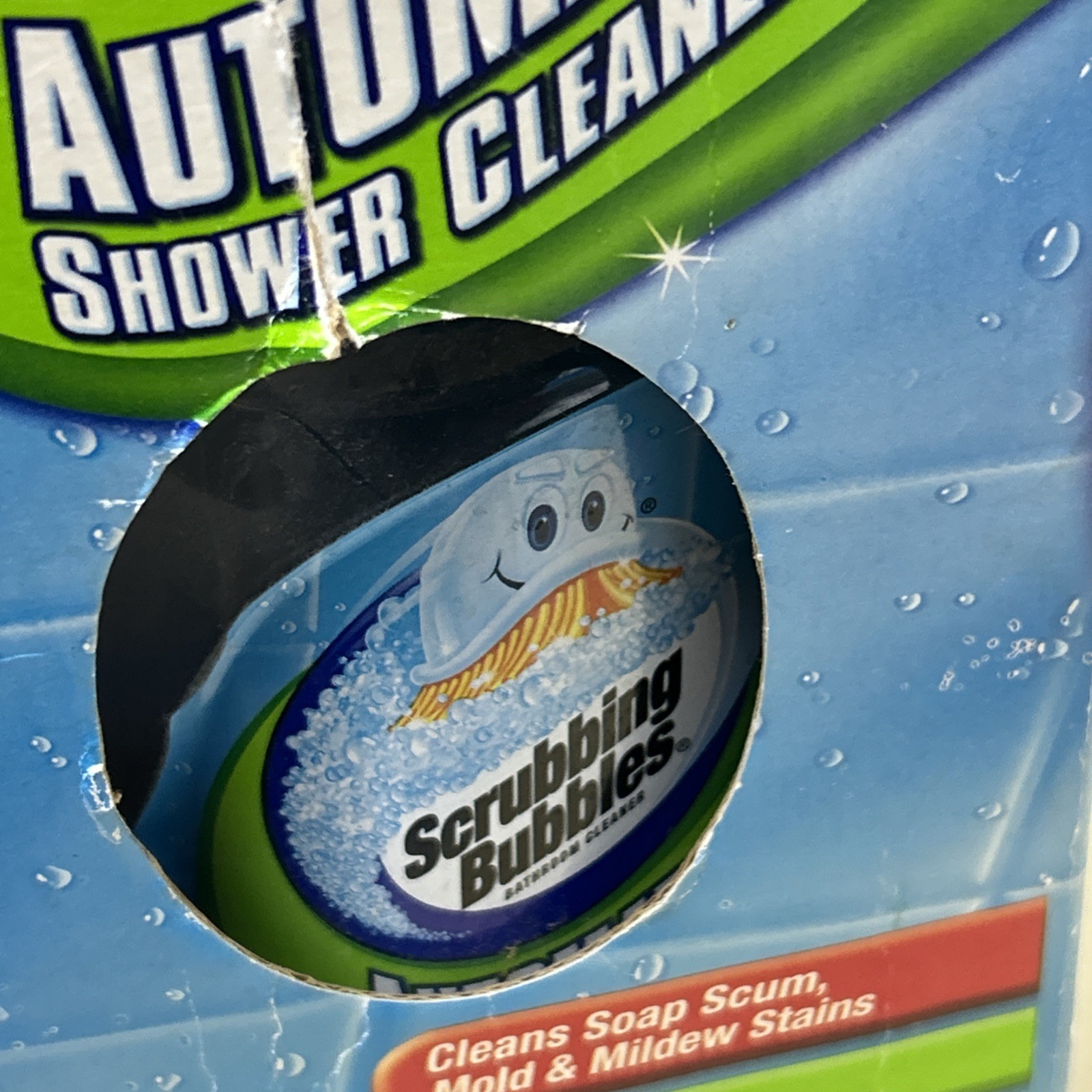 Scrubbing Bubbles Automatic Shower Cleaner with 2 Refills Brand New Sealed(Read)