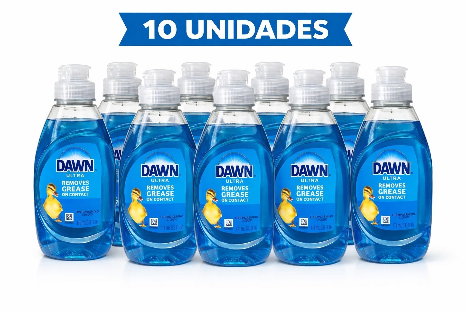 Dawn Ultra Dishwashing Liquid Removes Grease 10 Pack 6 fl oz Bottles