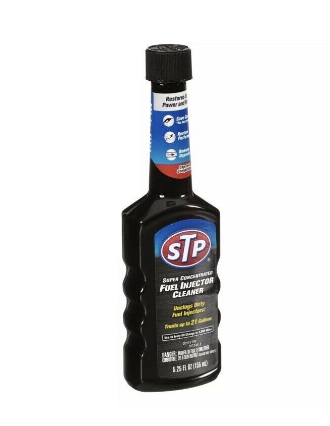 STP Super Concentrated Fuel Injector Cleaner – 5.25 fl. oz.