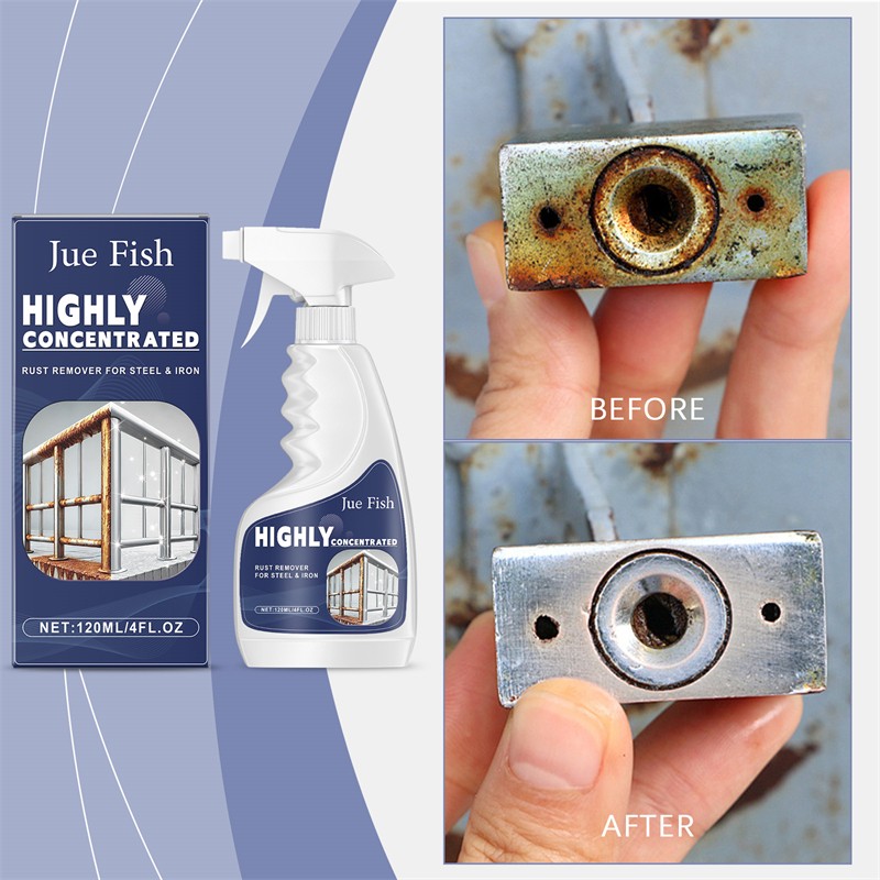 Industrial ﻿Highly Concentrated Rust Remover 120ml For Steel & Iron HOT