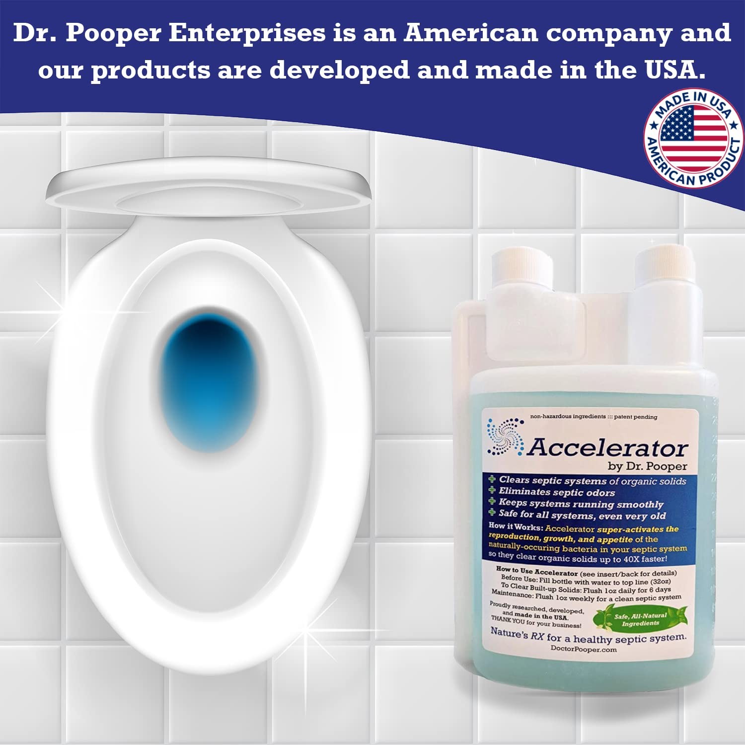 Accelerator Septic Tank Treatment Environment-Friendly Septic System Maintenance