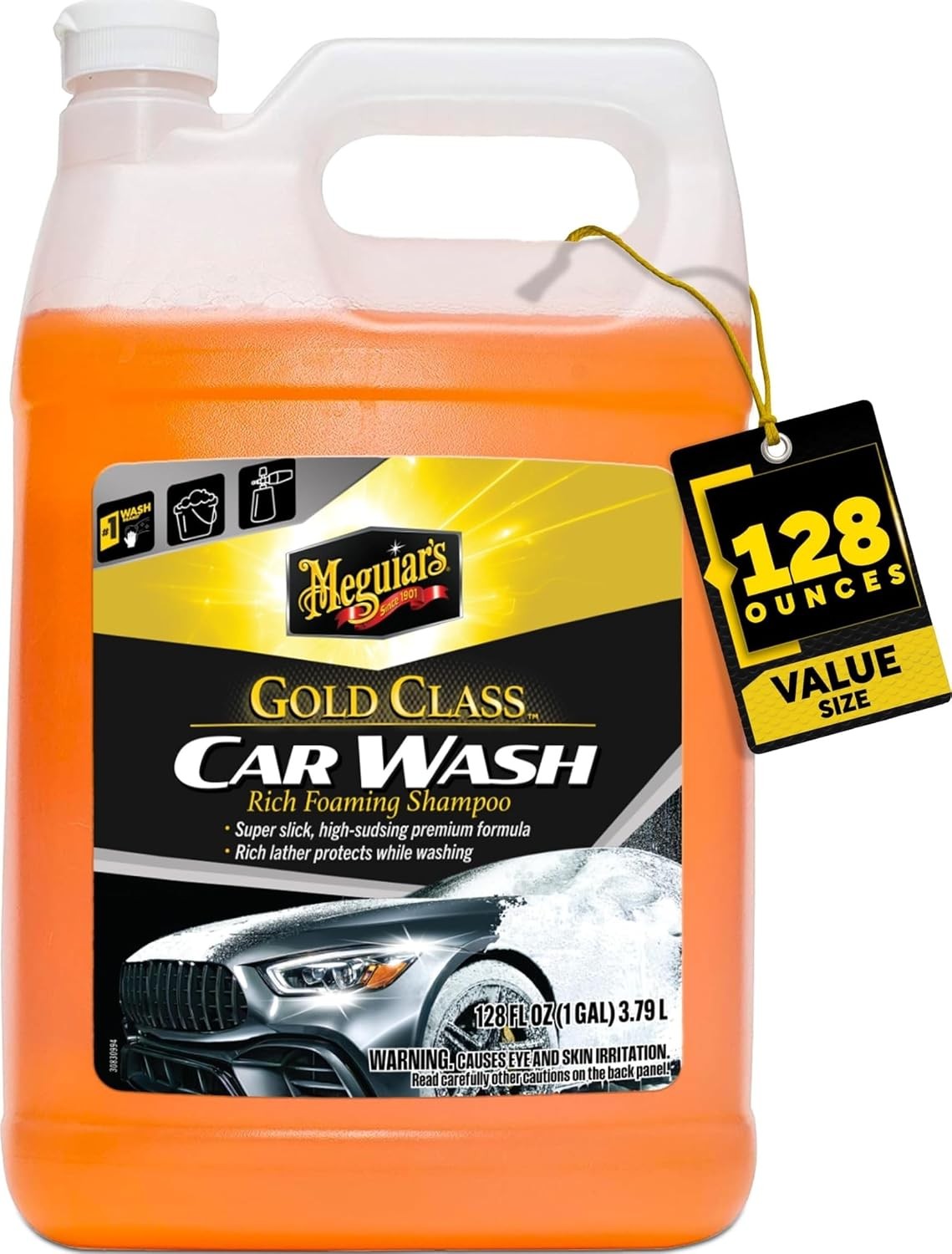 Meguiars Gold Class Car Wash Soap and Conditioner Ultra Rich Foam Car Wash