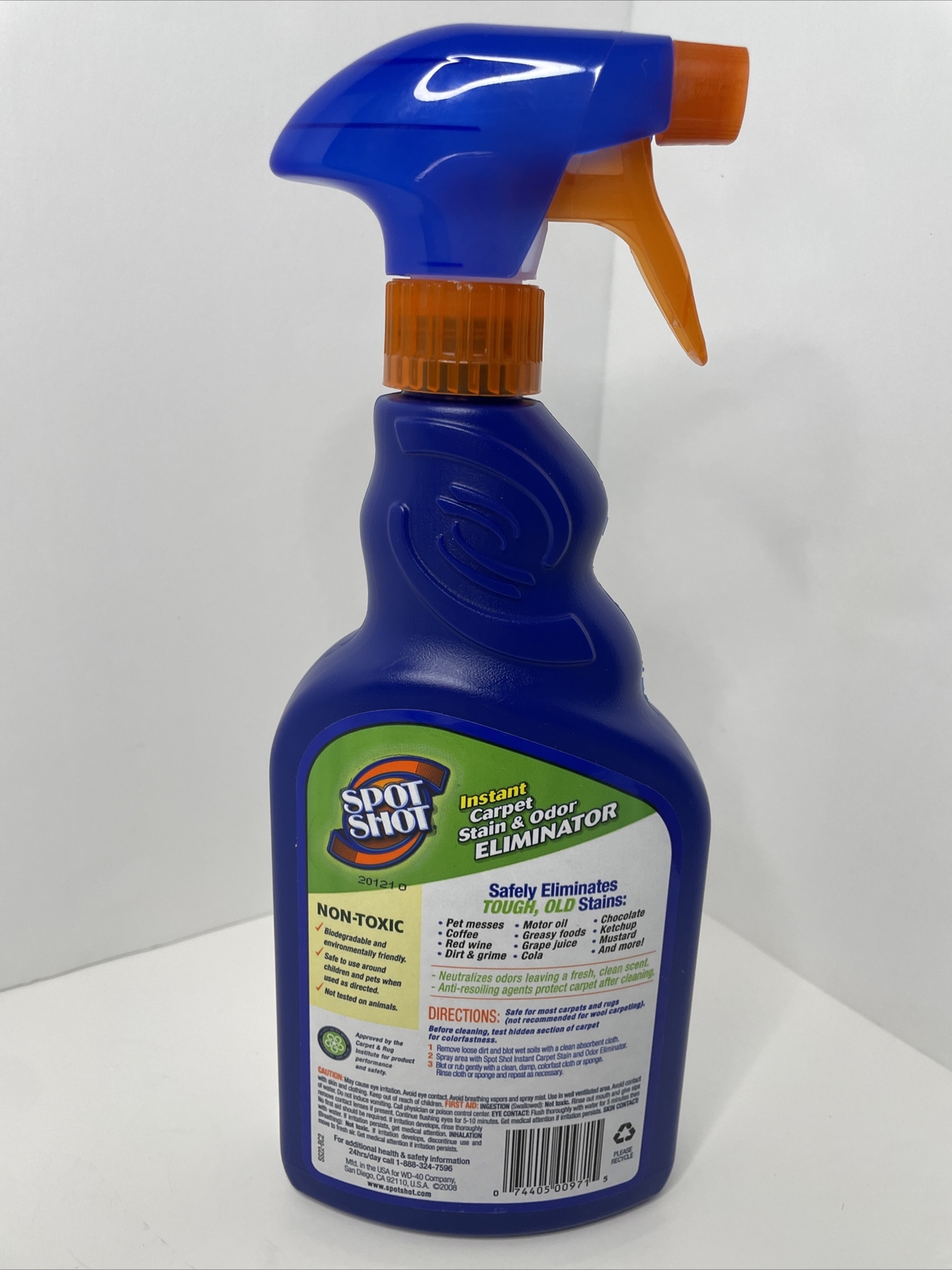 1-Spot Shot Instant Carpet Stain & Odor Eliminator 22 oz Discontinued NON TOXIC