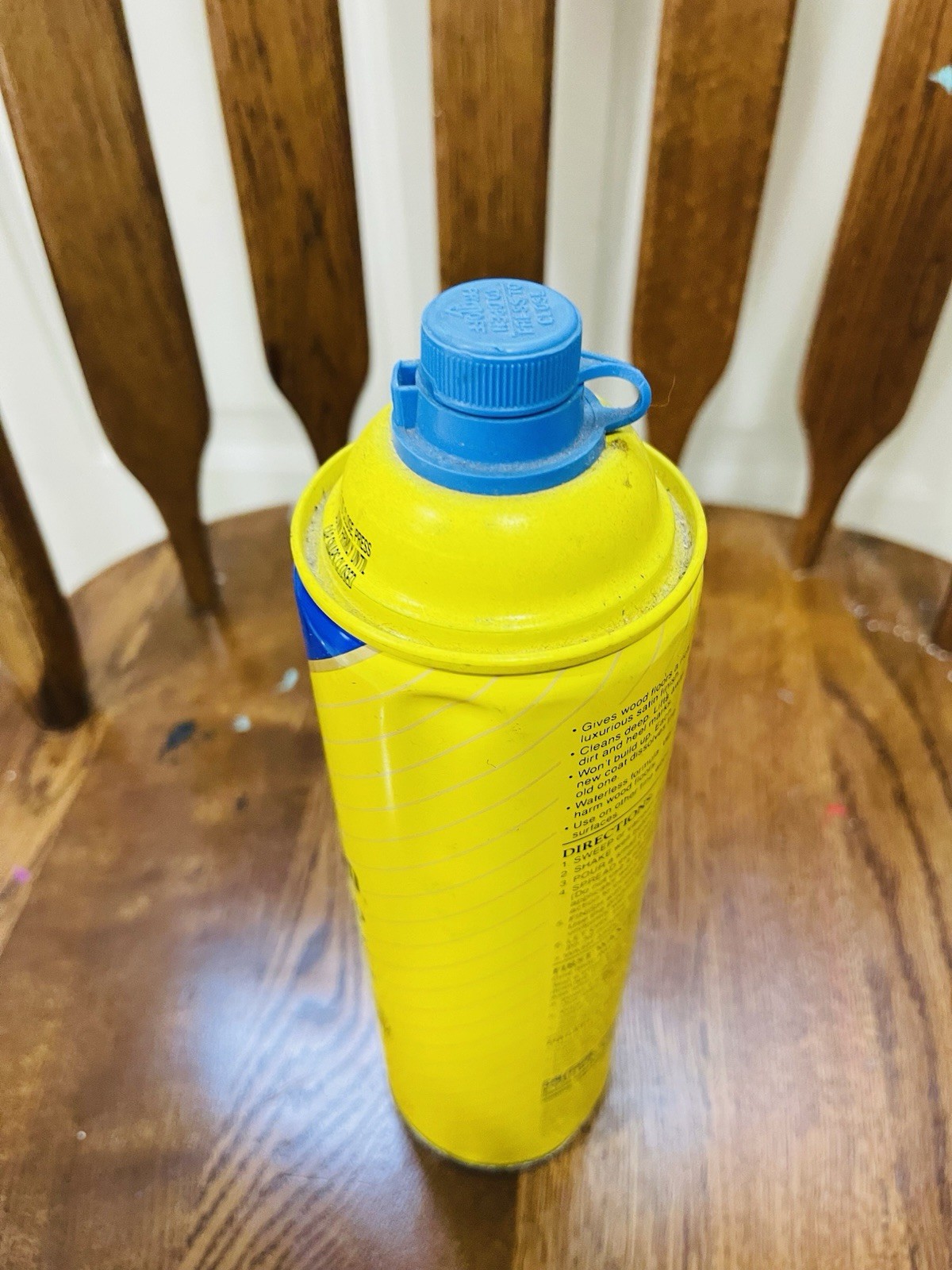 SC Johnson One Step No Buff Wax Fine Wood Floor Care 22 fl oz 90% Full Vintage