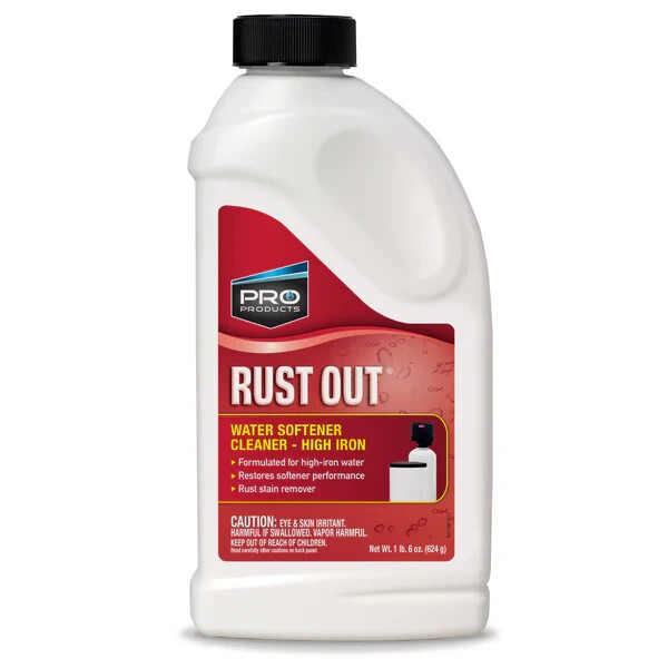 Pro Products Rust Out® Water Softener Cleaner – High Iron