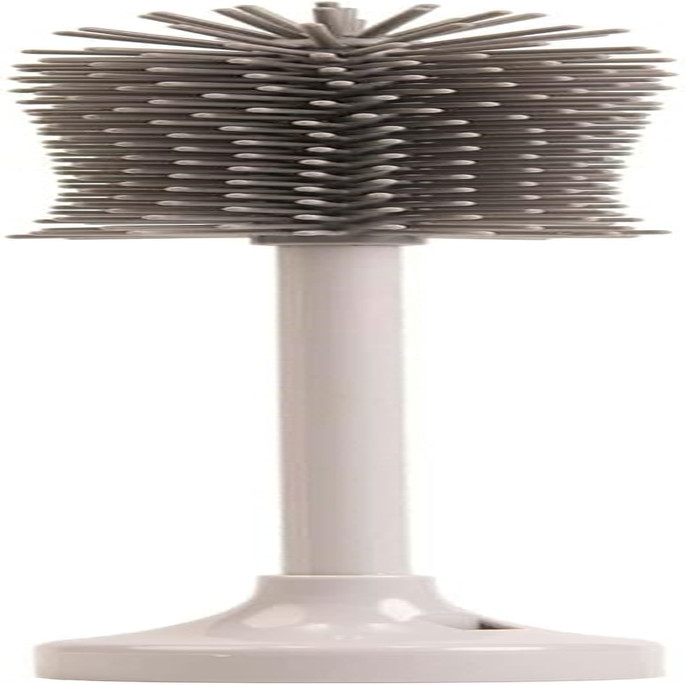 Scrubber EZ Reach Silicone Bottle Brush Cleaner Attachment, AS-SEEN-ON-TV, Spins