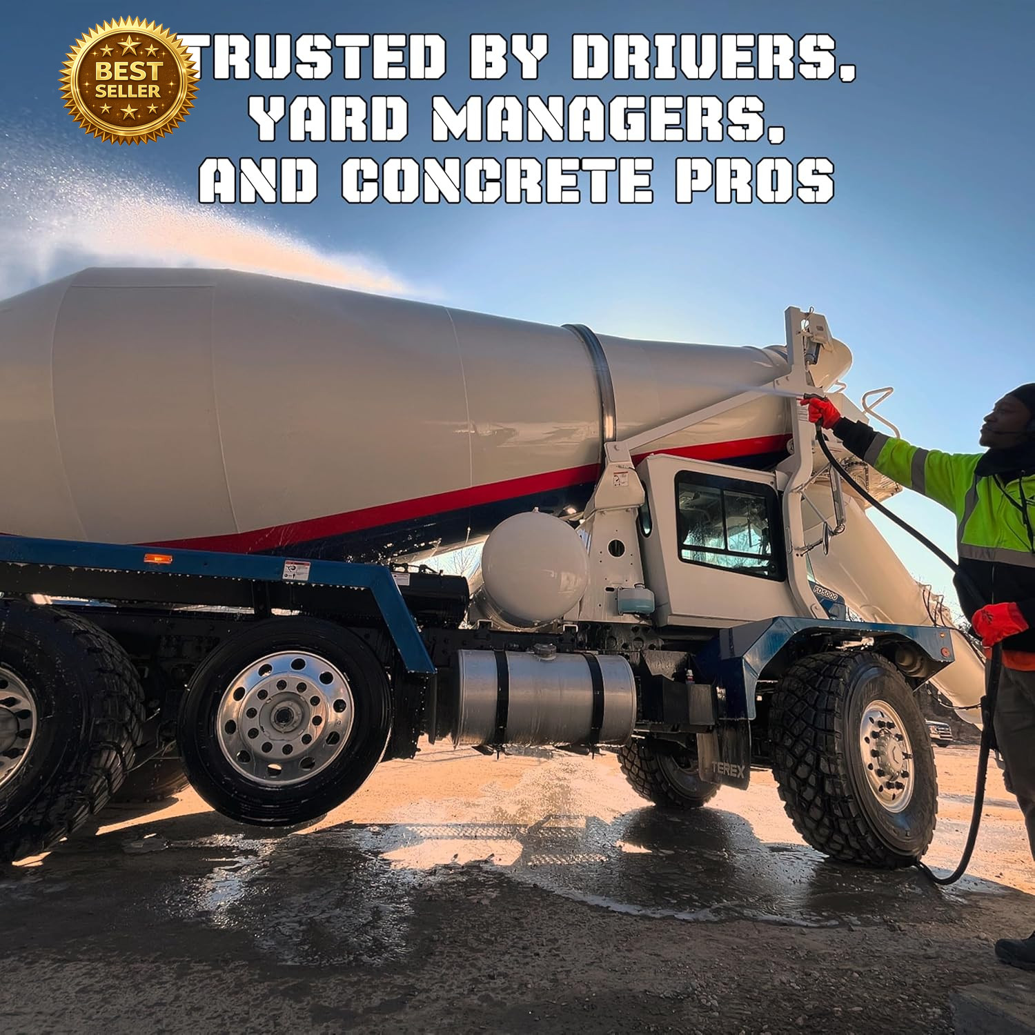 Heavy Concrete Remover – Dried Concrete & Cement Dissolver (Non-Corrosive, Biode