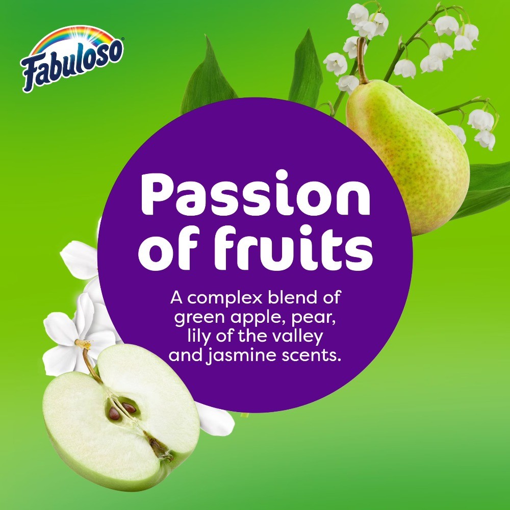 2X Multi-Purpose Cleaner, No Rinse Floor Cleaner,Passion of Fruits Scent,169floz