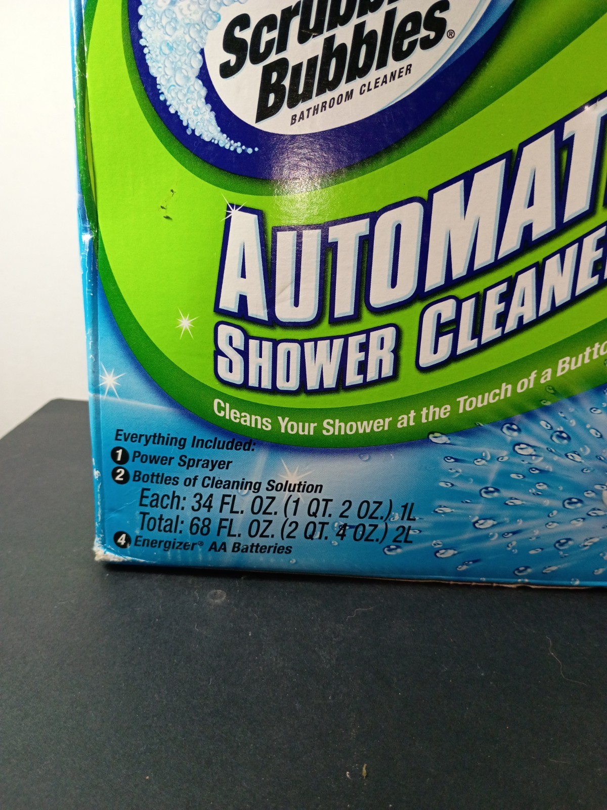 NEW Scrubbing Bubbles Automatic Shower Cleaner Kit w/ 2 Refills Sealed Box