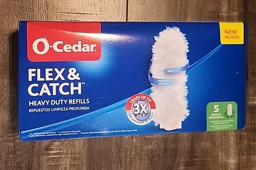 Flex and Catch Heavy Duty Dusting Refills 5 Count New