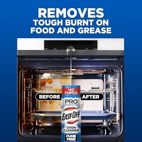 Oven Cleaner Fume Free 24 Oz Foam Removes Grease Burned-On Food Air Fryer