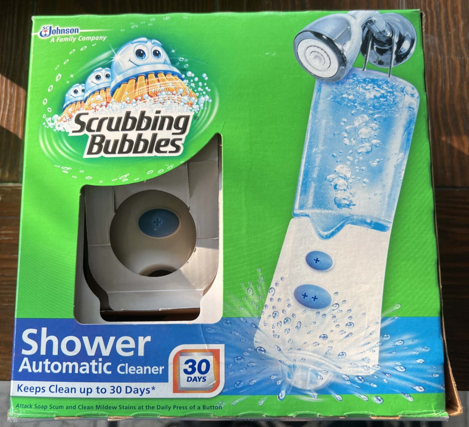 NIOB Scrubbing Bubbles Automatic Shower Surface Cleaner + Liquid 34 Fl oz 2011