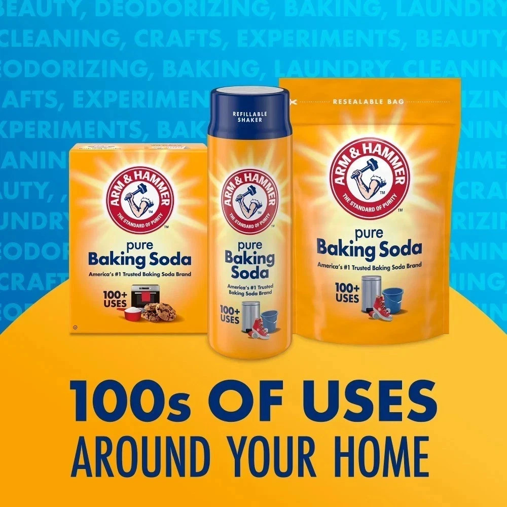 Pure Baking Soda, for Baking, Cleaning & Deodorizing, Pool 10.8 lb Bag New