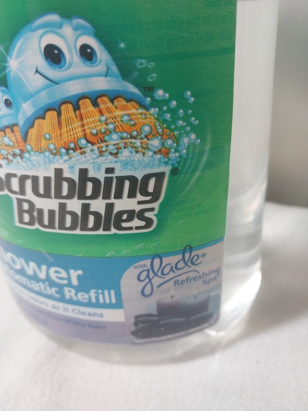 Scrubbing Bubbles Automatic Shower Cleaner Refill Fresh Clean Scent 34oz