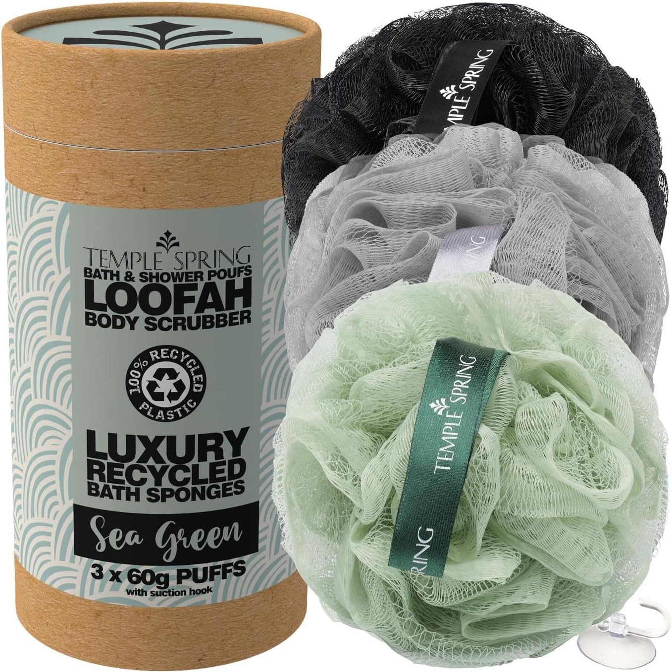 Recycled Luffa Spon, Bathroom Shower Accories, Loofa