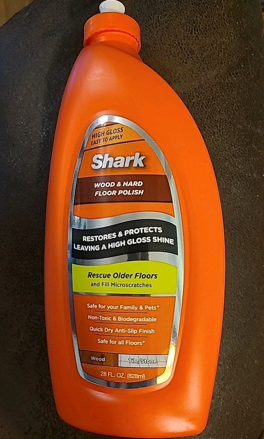 SHARK Wood & Hard Floor Cleaner Wood Floor Polish 28 oz. Discontinued NEW