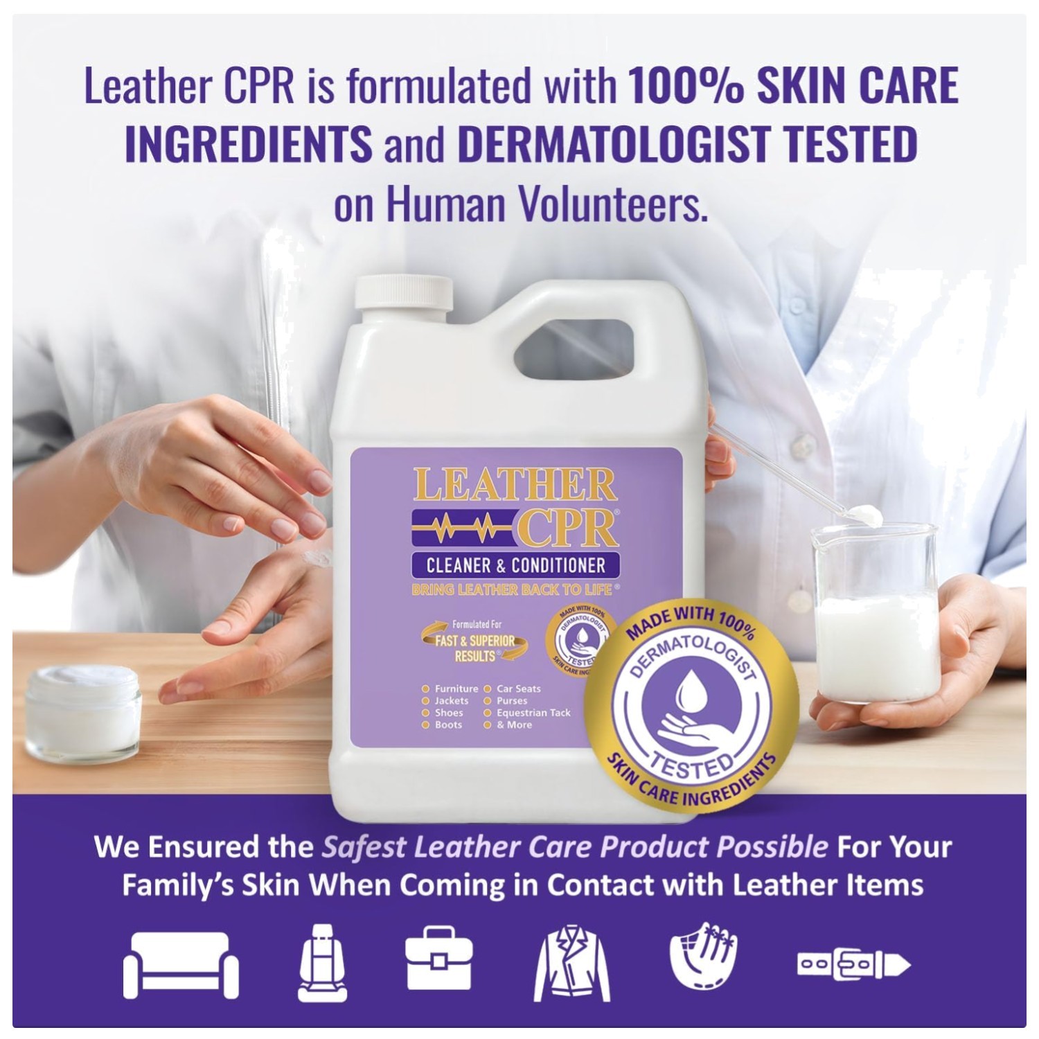 Leather Care Kit – Cleans & Conditions