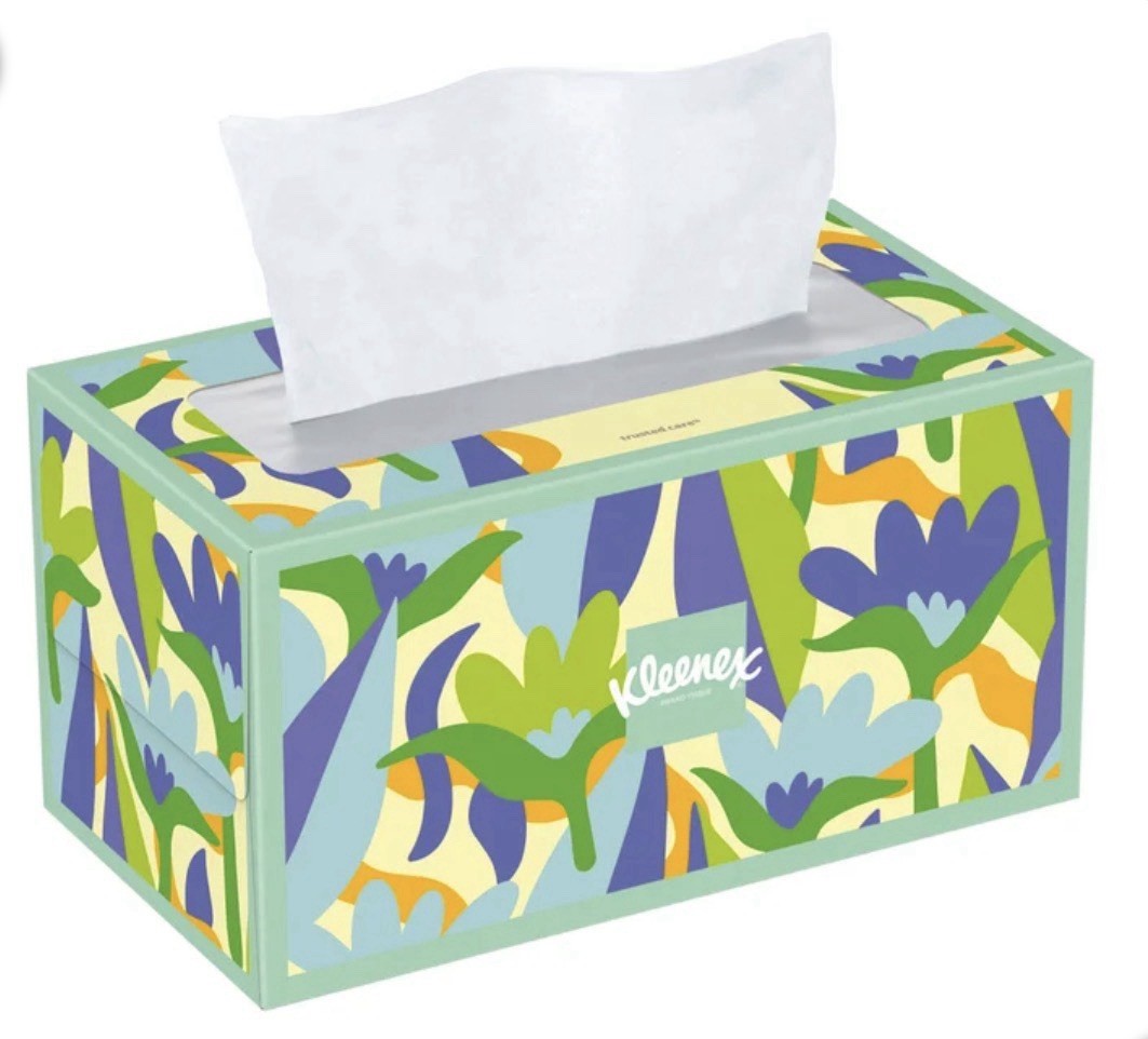 Kleenex Trusted Care Facial Tissue 2-Ply 230 Sheets per Box 10-Pack